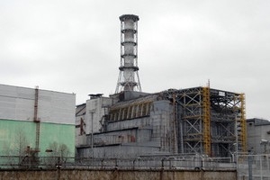 Результат обрушения кровли в Чернобыле
