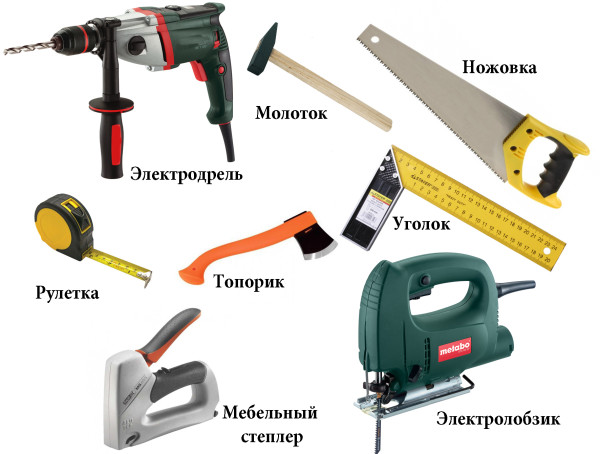 Для виконання теплоізоляційних робіт своїми руками нам знадобляться такі інструменти: